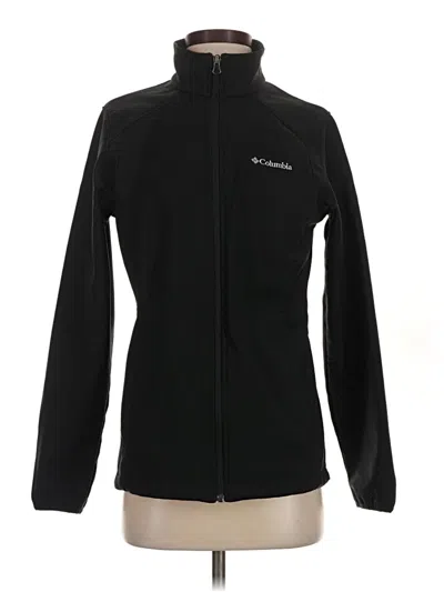 Pre-owned Columbia Track Jacket In Black
