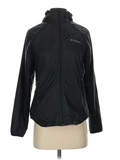 Pre-owned Columbia Track Jacket In Black