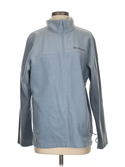 Pre-owned Columbia Track Jacket In Blue