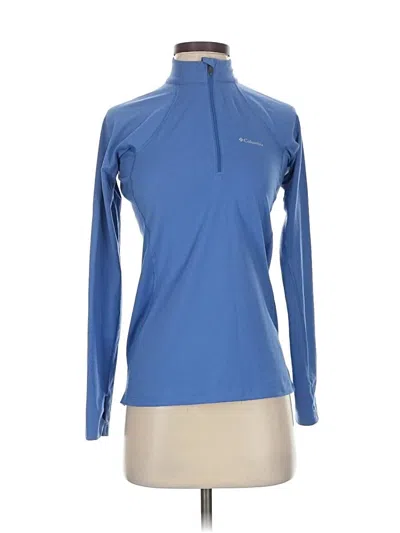 Pre-owned Columbia Track Jacket In Blue