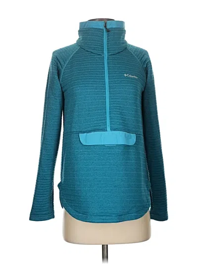 Pre-owned Columbia Track Jacket In Blue