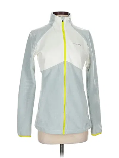 Pre-owned Columbia Track Jacket In Blue