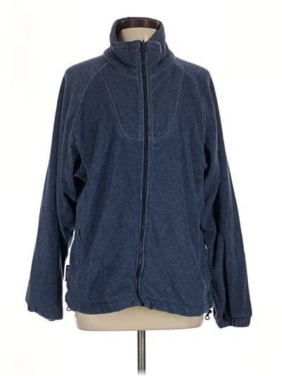 Pre-owned Columbia Track Jacket In Blue