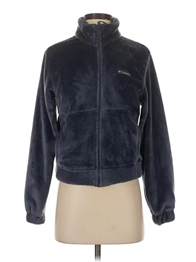 Pre-owned Columbia Track Jacket In Blue