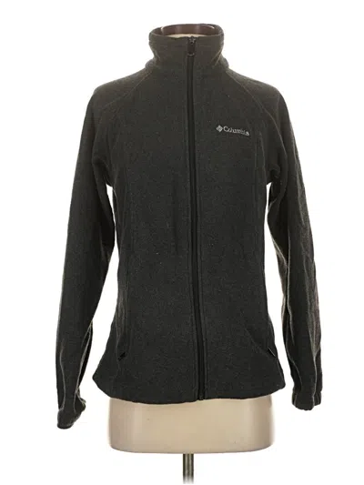 Pre-owned Columbia Track Jacket In Gray
