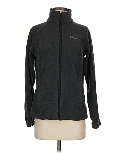 Pre-owned Columbia Track Jacket In Gray