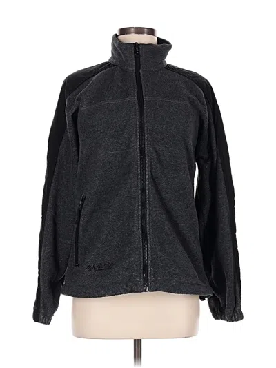 Pre-owned Columbia Track Jacket In Gray