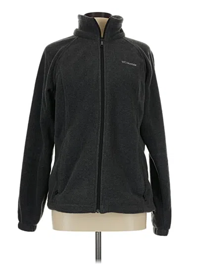 Pre-owned Columbia Track Jacket In Gray