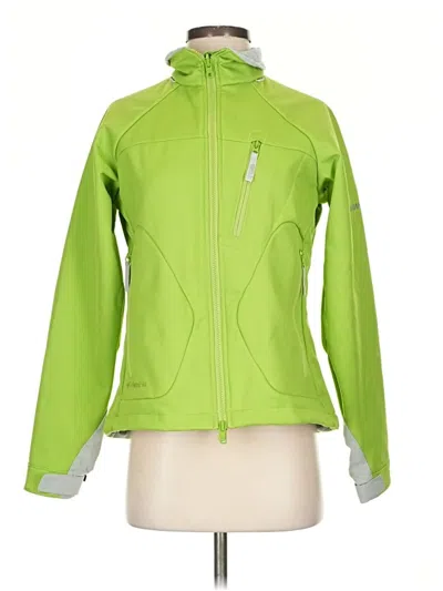 Pre-owned Columbia Track Jacket In Green