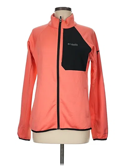 Pre-owned Columbia Track Jacket In Orange