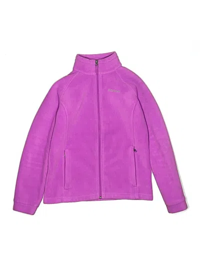 Pre-owned Columbia Kids' Track Jacket In Pink