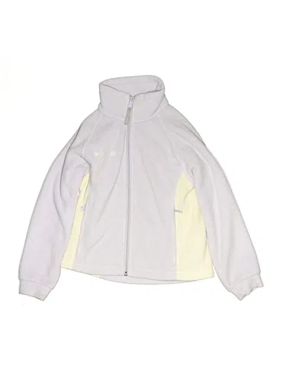 Pre-owned Columbia Kids' Track Jacket In Purple