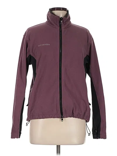 Pre-owned Columbia Track Jacket In Purple