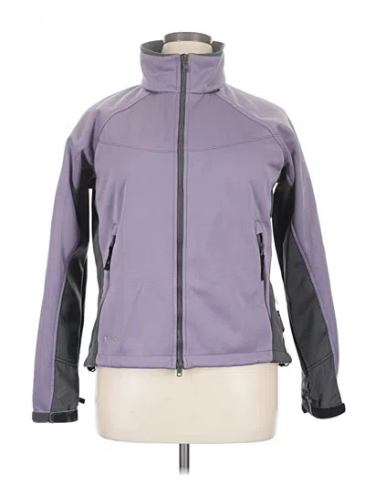 Pre-owned Columbia Track Jacket In Purple