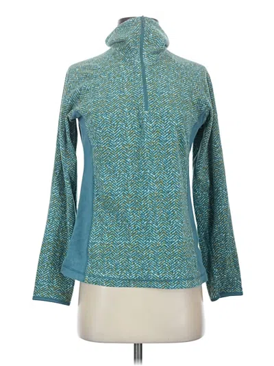 Pre-owned Columbia Track Jacket In Teal