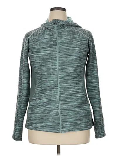 Pre-owned Columbia Track Jacket In Teal