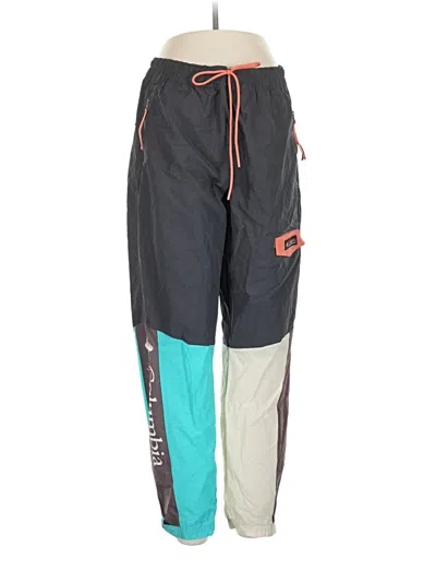 Pre-owned Columbia Track Pants In Teal