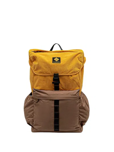Columbia Trail Traveler 28l Corduroy-panelled Buckled Backpack In Purple
