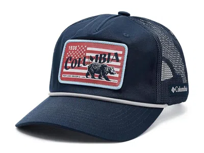 Columbia Trailblaze Snap Back Baseball Caps Collegiate Navy/usa Bear: One Size In Blue