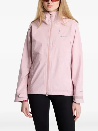 Columbia Trailborne Shell 2.5l Jacket In Pink