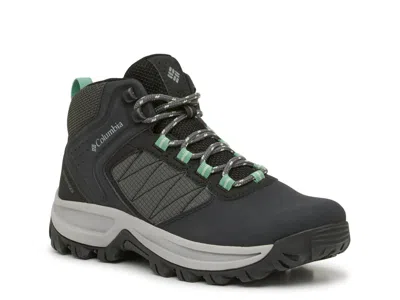 Columbia Transverse Waterproof Hiking Boot In Black
