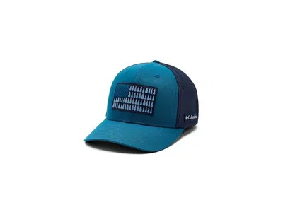 Columbia Tree Flag Mesh Ball Cap Traditional Hats Phoenix Blue/collegiate Navy: Lg/xl (6 3/4-7 1/2)