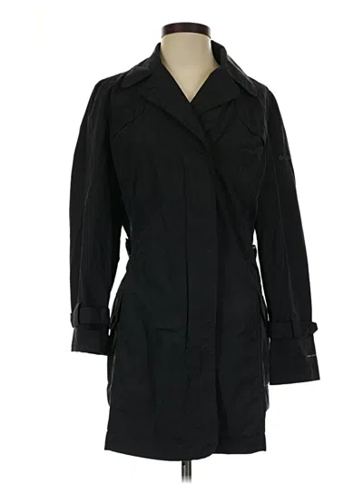 Pre-owned Columbia Trenchcoat In Black
