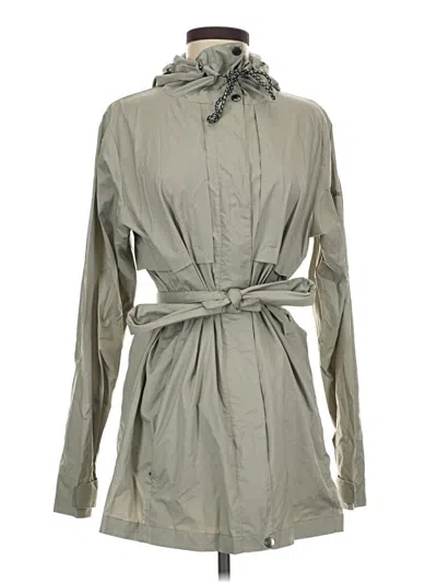 Pre-owned Columbia Trenchcoat In Green