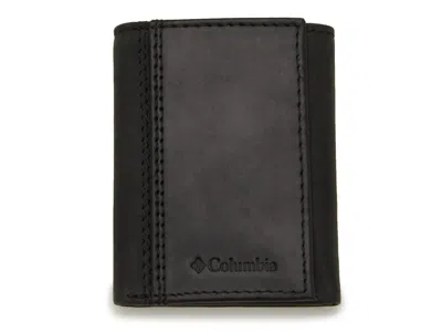 Columbia Trifold Wallet In Black