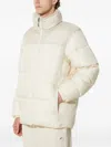 Columbia Turtleneck Padded Jacket In White