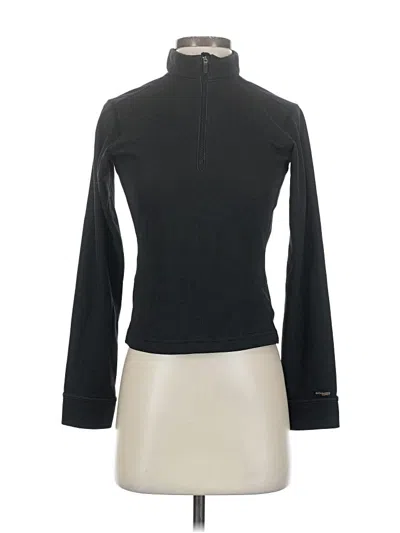 Pre-owned Columbia Turtleneck Sweater In Black