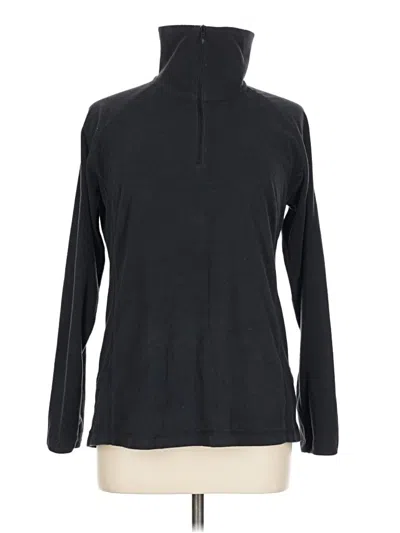 Pre-owned Columbia Turtleneck Sweater In Black
