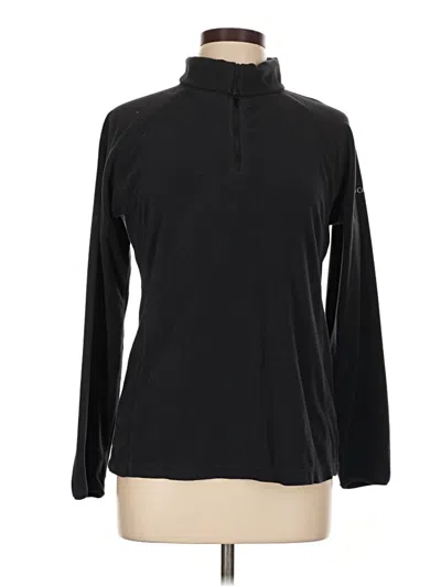 Pre-owned Columbia Turtleneck Sweater In Black