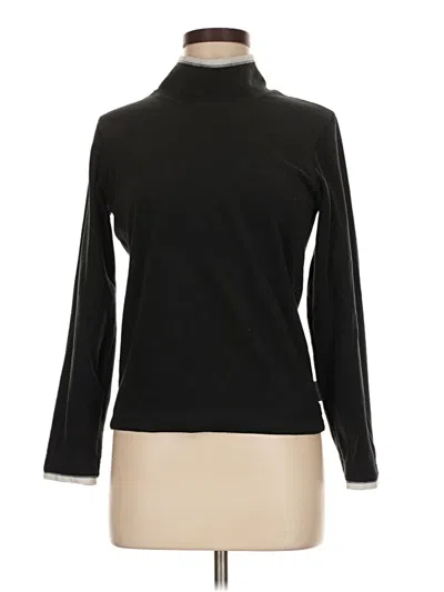 Pre-owned Columbia Turtleneck Sweater In Black