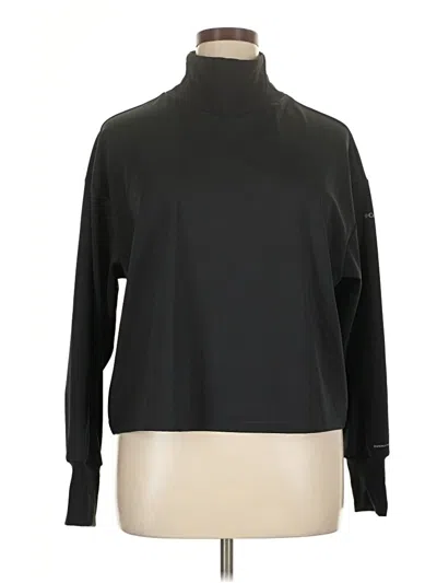 Pre-owned Columbia Turtleneck Sweater In Black