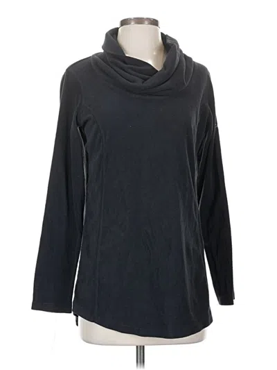 Pre-owned Columbia Turtleneck Sweater In Black