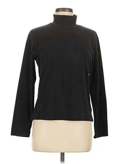 Pre-owned Columbia Turtleneck Sweater In Black