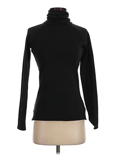Pre-owned Columbia Turtleneck Sweater In Black