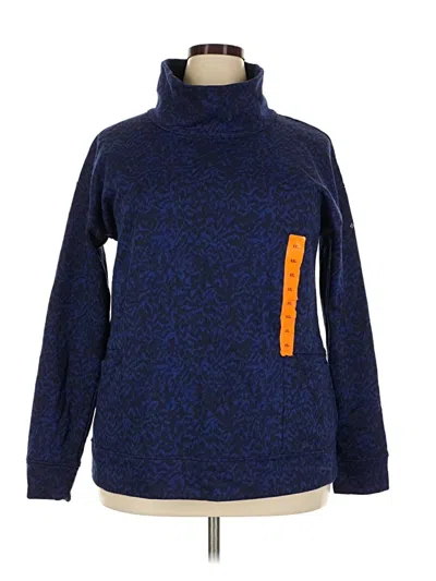 Columbia Turtleneck Sweater In Blue