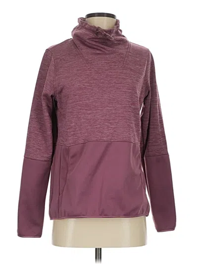 Pre-owned Columbia Turtleneck Sweater In Burgundy