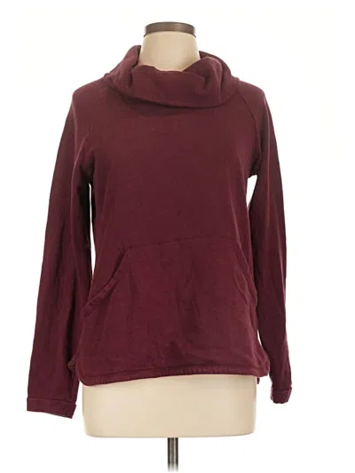 Pre-owned Columbia Turtleneck Sweater In Burgundy