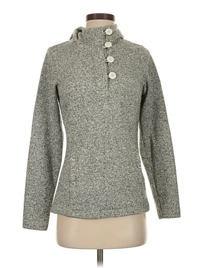 Pre-owned Columbia Turtleneck Sweater In Gray