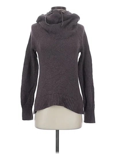 Pre-owned Columbia Turtleneck Sweater In Gray