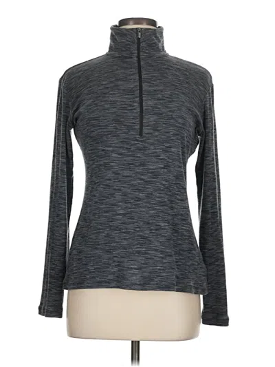 Pre-owned Columbia Turtleneck Sweater In Gray