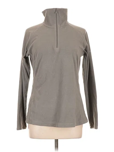 Pre-owned Columbia Turtleneck Sweater In Gray