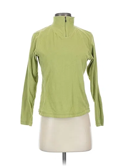 Pre-owned Columbia Turtleneck Sweater In Green