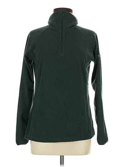 Pre-owned Columbia Turtleneck Sweater In Green