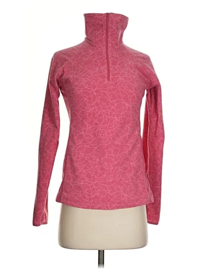 Pre-owned Columbia Turtleneck Sweater In Red