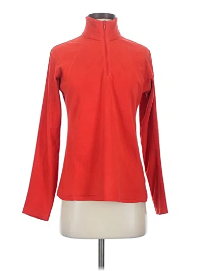 Pre-owned Columbia Turtleneck Sweater In Red