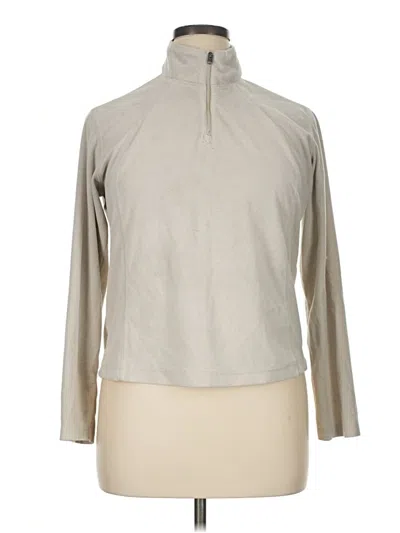 Pre-owned Columbia Turtleneck Sweater In Silver